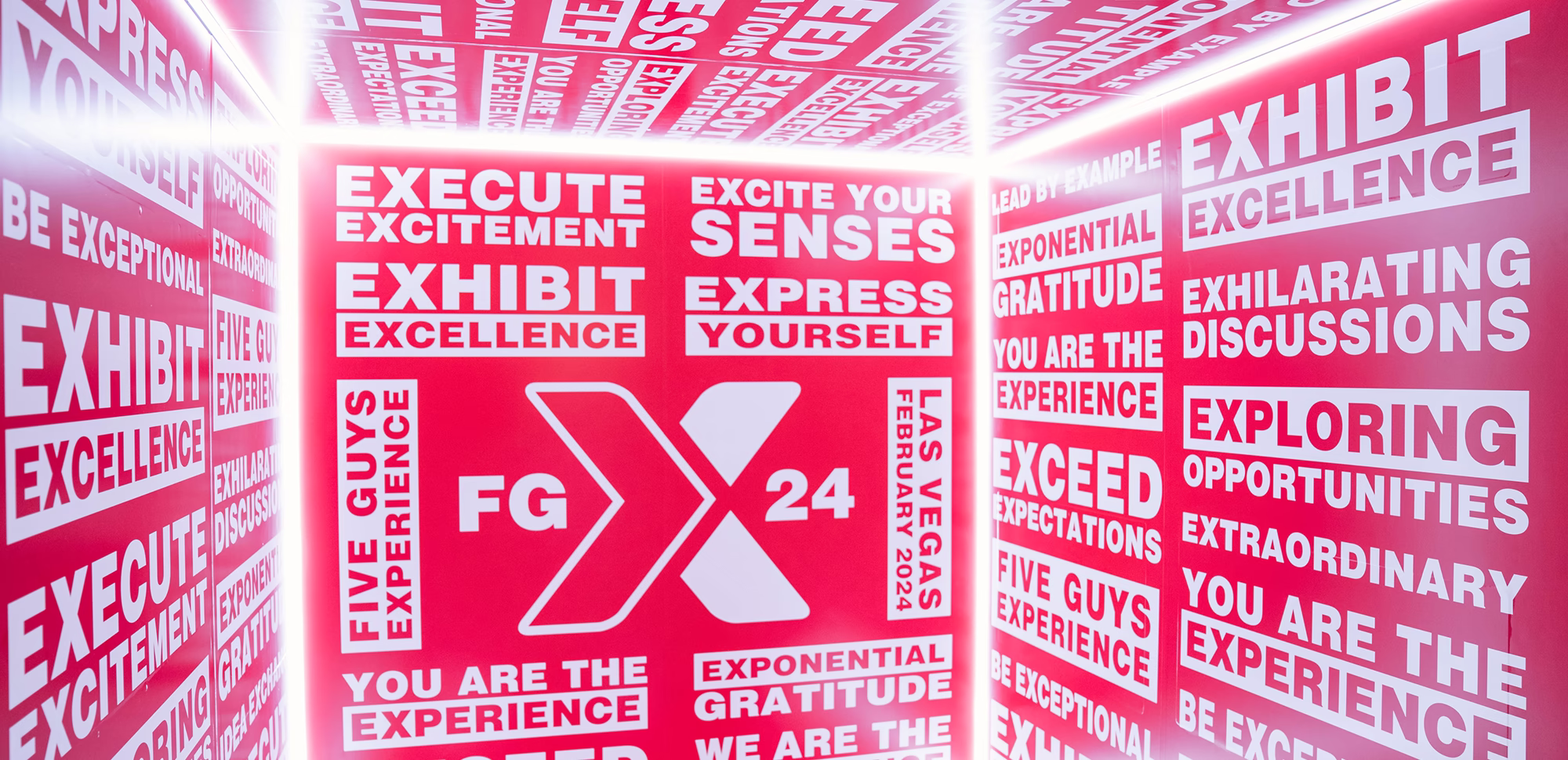 Five Guys experience graphics