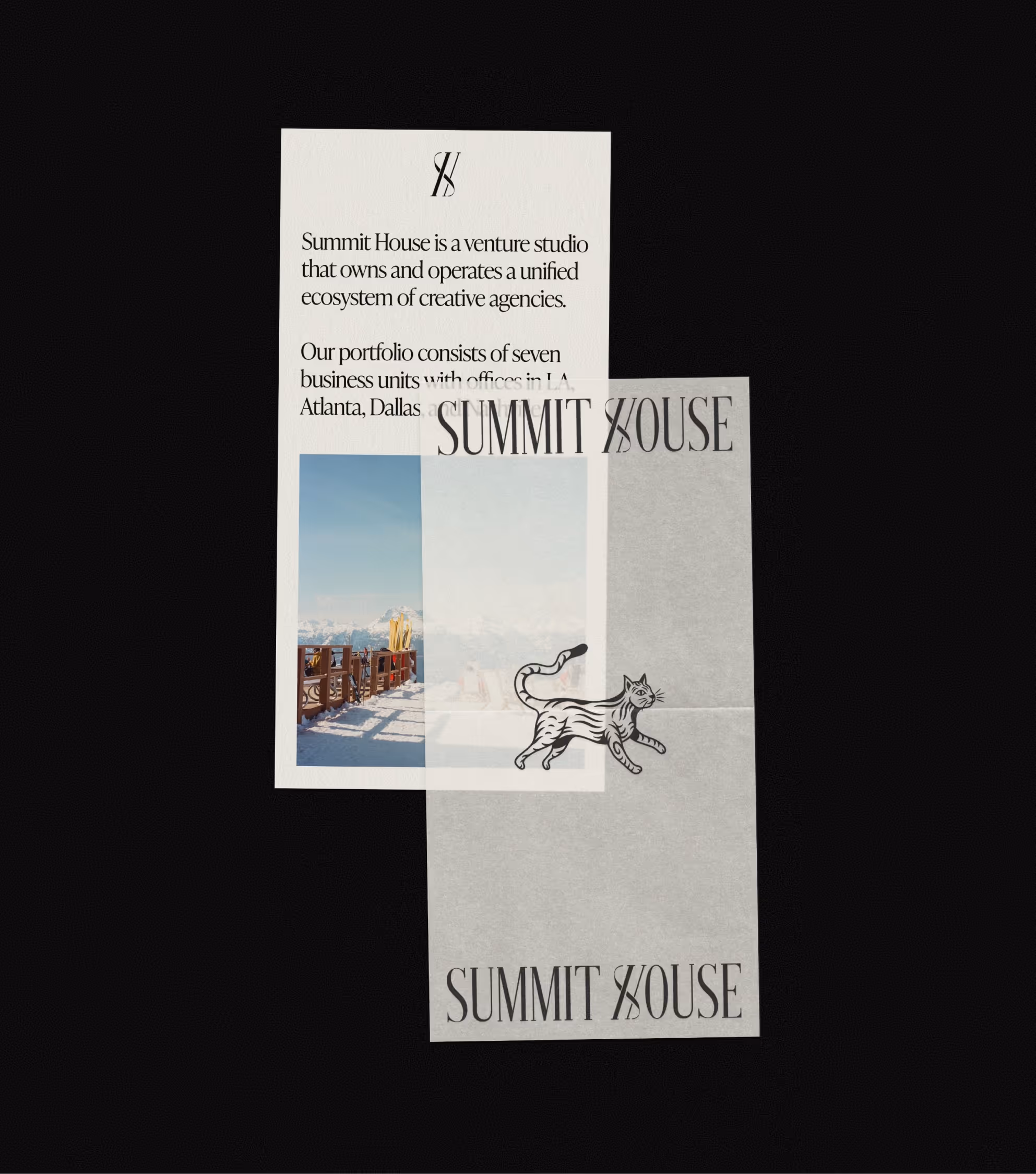 Summit House brand and website